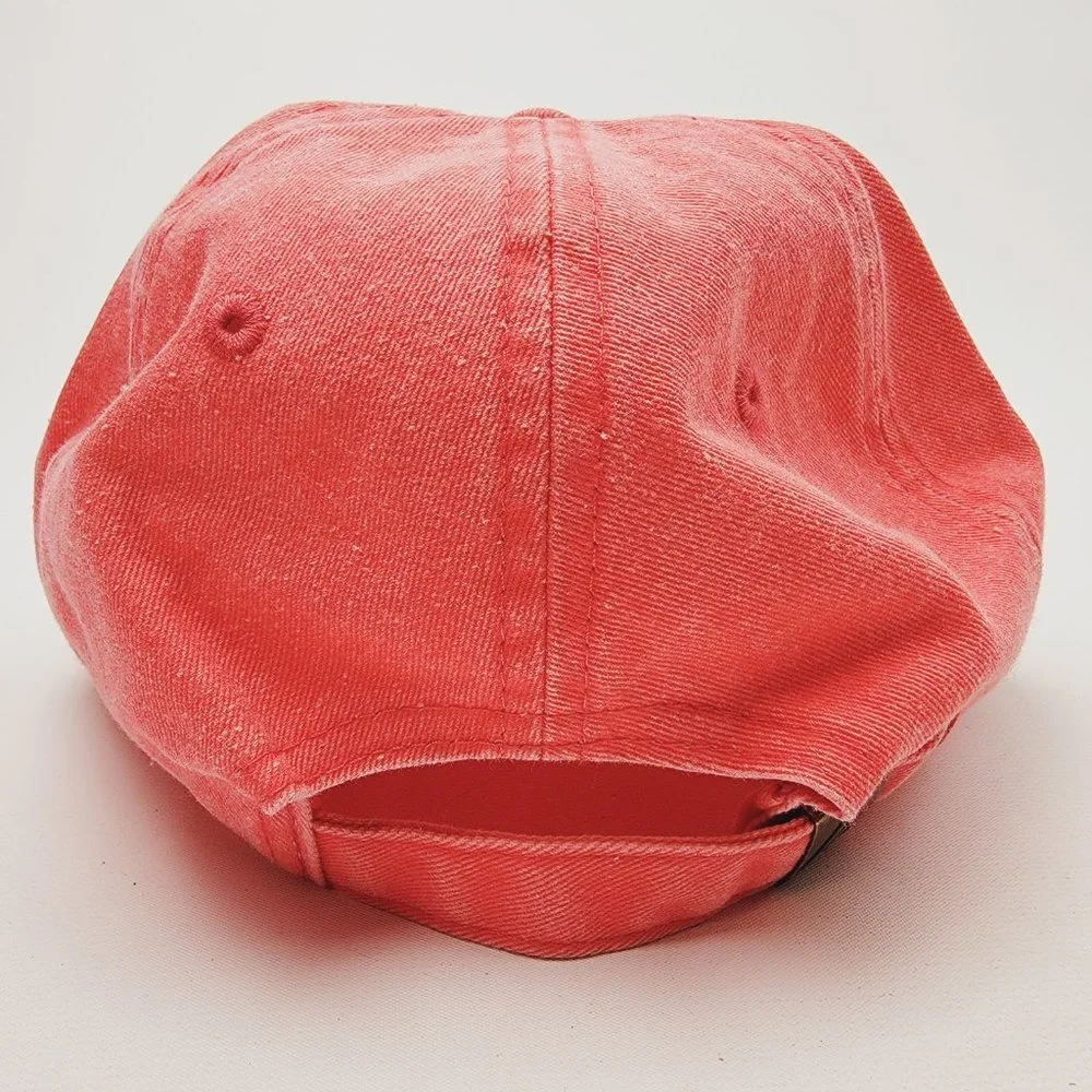 Faith Over Fear Women's Hat Cap Religious Cotton Peach
